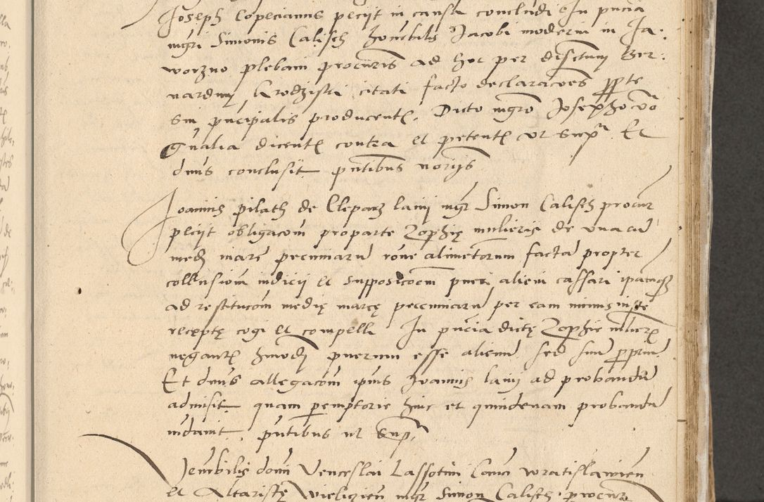 Zdjęcie nr 86 dla obiektu archiwalnego: Acta actorum causarum, sentenciarum et obligationum coram reverendo patre domino Paulo Crassowski Warscheviensi et Omnium Sanctorum preposito, canonico et officiali in spiritualibus generali Cracoviensi ad annum Domini millesimum quingentesimum quadragesimum primum, cuius indicio est quatuor decima, pontificatu (sic!) sanctissimi in Christo patris et domini nostri domini Pauli divina providencia pape tercii,, anno septimo, a die ac mense infrascriptis feliciter continuantur