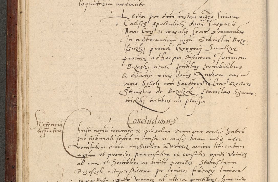 Zdjęcie nr 83 dla obiektu archiwalnego: Acta actorum causarum, sentenciarum et obligationum coram reverendo patre domino Paulo Crassowski Warscheviensi et Omnium Sanctorum preposito, canonico et officiali in spiritualibus generali Cracoviensi ad annum Domini millesimum quingentesimum quadragesimum primum, cuius indicio est quatuor decima, pontificatu (sic!) sanctissimi in Christo patris et domini nostri domini Pauli divina providencia pape tercii,, anno septimo, a die ac mense infrascriptis feliciter continuantur