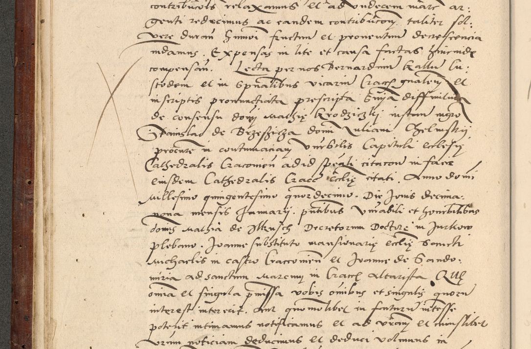 Zdjęcie nr 79 dla obiektu archiwalnego: Acta actorum causarum, sentenciarum et obligationum coram reverendo patre domino Paulo Crassowski Warscheviensi et Omnium Sanctorum preposito, canonico et officiali in spiritualibus generali Cracoviensi ad annum Domini millesimum quingentesimum quadragesimum primum, cuius indicio est quatuor decima, pontificatu (sic!) sanctissimi in Christo patris et domini nostri domini Pauli divina providencia pape tercii,, anno septimo, a die ac mense infrascriptis feliciter continuantur