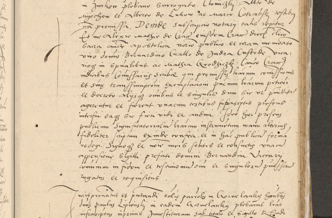 Zdjęcie nr 80 dla obiektu archiwalnego: Acta actorum causarum, sentenciarum et obligationum coram reverendo patre domino Paulo Crassowski Warscheviensi et Omnium Sanctorum preposito, canonico et officiali in spiritualibus generali Cracoviensi ad annum Domini millesimum quingentesimum quadragesimum primum, cuius indicio est quatuor decima, pontificatu (sic!) sanctissimi in Christo patris et domini nostri domini Pauli divina providencia pape tercii,, anno septimo, a die ac mense infrascriptis feliciter continuantur