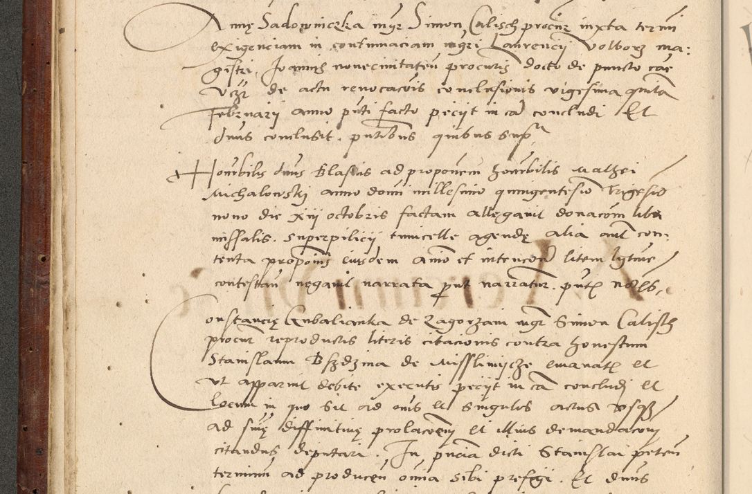 Zdjęcie nr 73 dla obiektu archiwalnego: Acta actorum causarum, sentenciarum et obligationum coram reverendo patre domino Paulo Crassowski Warscheviensi et Omnium Sanctorum preposito, canonico et officiali in spiritualibus generali Cracoviensi ad annum Domini millesimum quingentesimum quadragesimum primum, cuius indicio est quatuor decima, pontificatu (sic!) sanctissimi in Christo patris et domini nostri domini Pauli divina providencia pape tercii,, anno septimo, a die ac mense infrascriptis feliciter continuantur