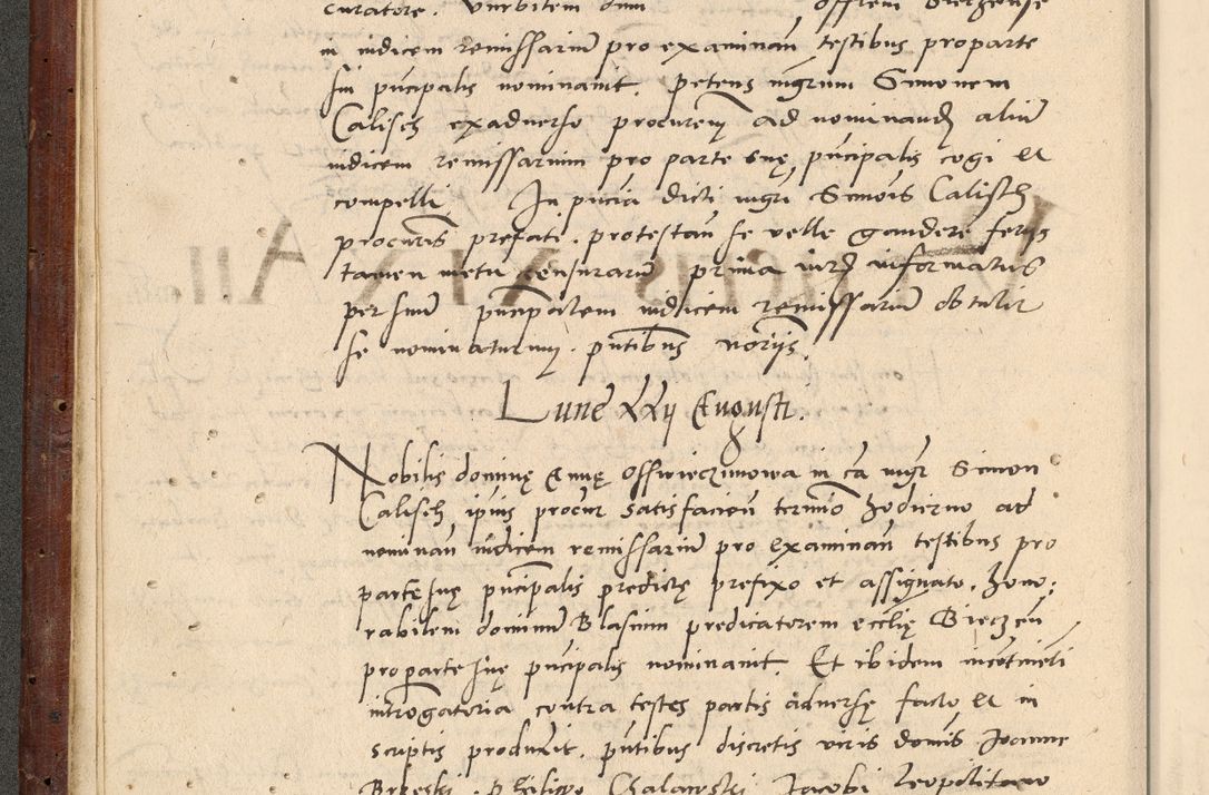 Zdjęcie nr 51 dla obiektu archiwalnego: Acta actorum causarum, sentenciarum et obligationum coram reverendo patre domino Paulo Crassowski Warscheviensi et Omnium Sanctorum preposito, canonico et officiali in spiritualibus generali Cracoviensi ad annum Domini millesimum quingentesimum quadragesimum primum, cuius indicio est quatuor decima, pontificatu (sic!) sanctissimi in Christo patris et domini nostri domini Pauli divina providencia pape tercii,, anno septimo, a die ac mense infrascriptis feliciter continuantur