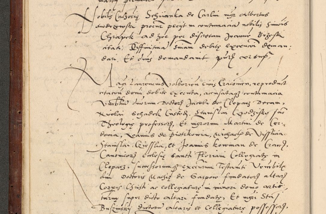 Zdjęcie nr 37 dla obiektu archiwalnego: Acta actorum causarum, sentenciarum et obligationum coram reverendo patre domino Paulo Crassowski Warscheviensi et Omnium Sanctorum preposito, canonico et officiali in spiritualibus generali Cracoviensi ad annum Domini millesimum quingentesimum quadragesimum primum, cuius indicio est quatuor decima, pontificatu (sic!) sanctissimi in Christo patris et domini nostri domini Pauli divina providencia pape tercii,, anno septimo, a die ac mense infrascriptis feliciter continuantur