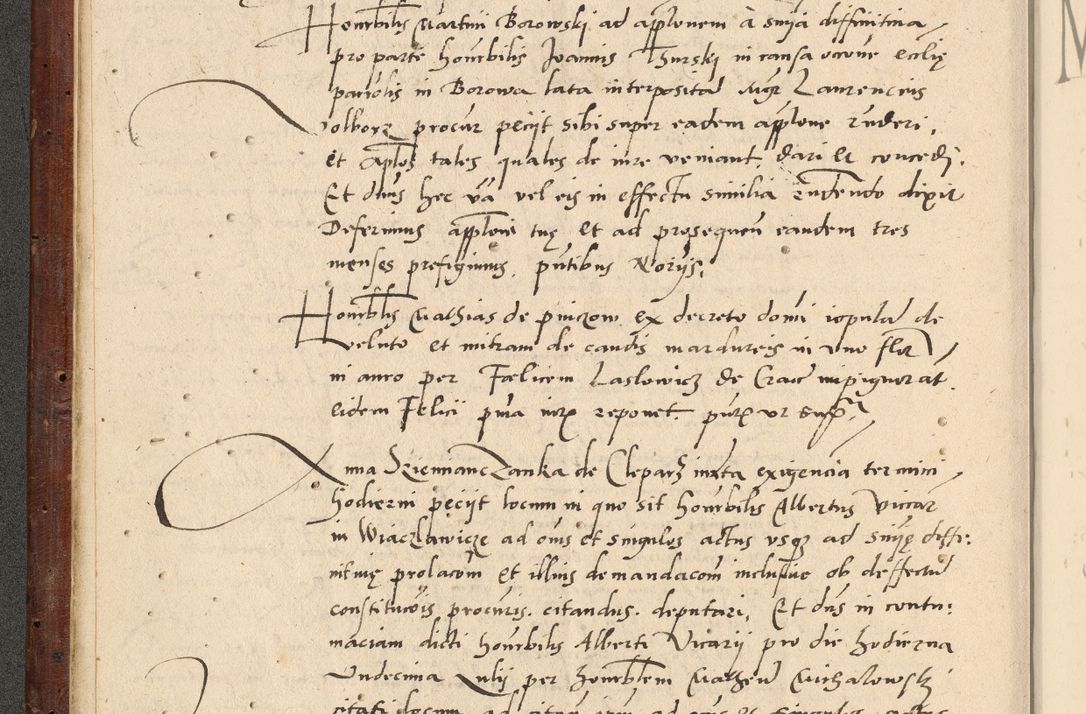 Zdjęcie nr 31 dla obiektu archiwalnego: Acta actorum causarum, sentenciarum et obligationum coram reverendo patre domino Paulo Crassowski Warscheviensi et Omnium Sanctorum preposito, canonico et officiali in spiritualibus generali Cracoviensi ad annum Domini millesimum quingentesimum quadragesimum primum, cuius indicio est quatuor decima, pontificatu (sic!) sanctissimi in Christo patris et domini nostri domini Pauli divina providencia pape tercii,, anno septimo, a die ac mense infrascriptis feliciter continuantur