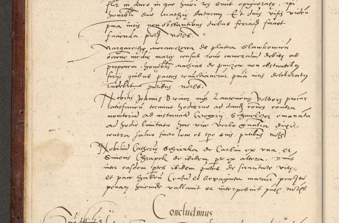 Zdjęcie nr 25 dla obiektu archiwalnego: Acta actorum causarum, sentenciarum et obligationum coram reverendo patre domino Paulo Crassowski Warscheviensi et Omnium Sanctorum preposito, canonico et officiali in spiritualibus generali Cracoviensi ad annum Domini millesimum quingentesimum quadragesimum primum, cuius indicio est quatuor decima, pontificatu (sic!) sanctissimi in Christo patris et domini nostri domini Pauli divina providencia pape tercii,, anno septimo, a die ac mense infrascriptis feliciter continuantur