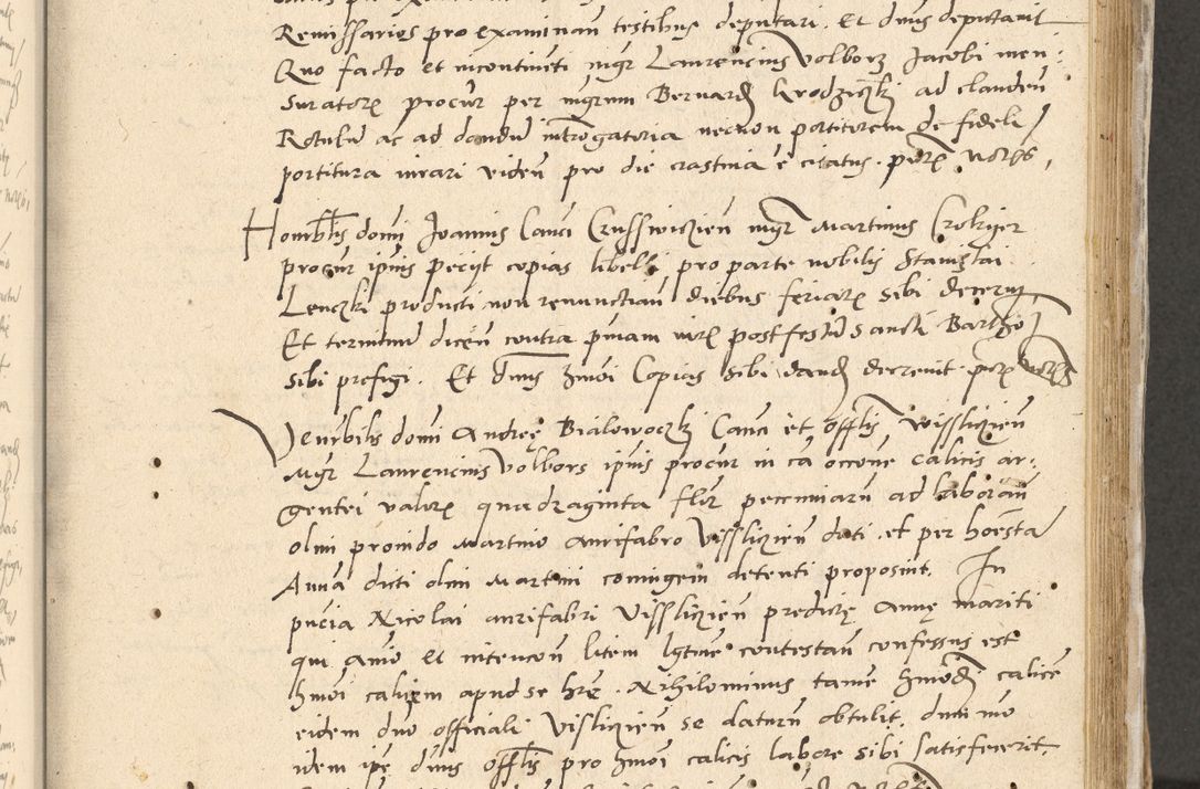 Zdjęcie nr 24 dla obiektu archiwalnego: Acta actorum causarum, sentenciarum et obligationum coram reverendo patre domino Paulo Crassowski Warscheviensi et Omnium Sanctorum preposito, canonico et officiali in spiritualibus generali Cracoviensi ad annum Domini millesimum quingentesimum quadragesimum primum, cuius indicio est quatuor decima, pontificatu (sic!) sanctissimi in Christo patris et domini nostri domini Pauli divina providencia pape tercii,, anno septimo, a die ac mense infrascriptis feliciter continuantur