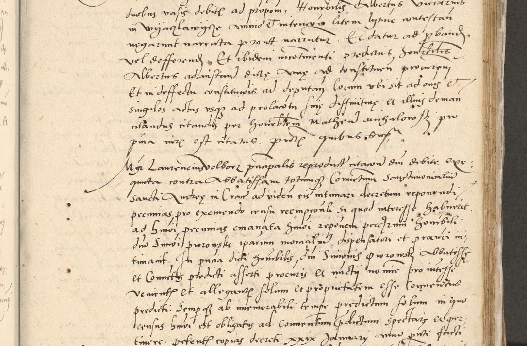Zdjęcie nr 22 dla obiektu archiwalnego: Acta actorum causarum, sentenciarum et obligationum coram reverendo patre domino Paulo Crassowski Warscheviensi et Omnium Sanctorum preposito, canonico et officiali in spiritualibus generali Cracoviensi ad annum Domini millesimum quingentesimum quadragesimum primum, cuius indicio est quatuor decima, pontificatu (sic!) sanctissimi in Christo patris et domini nostri domini Pauli divina providencia pape tercii,, anno septimo, a die ac mense infrascriptis feliciter continuantur