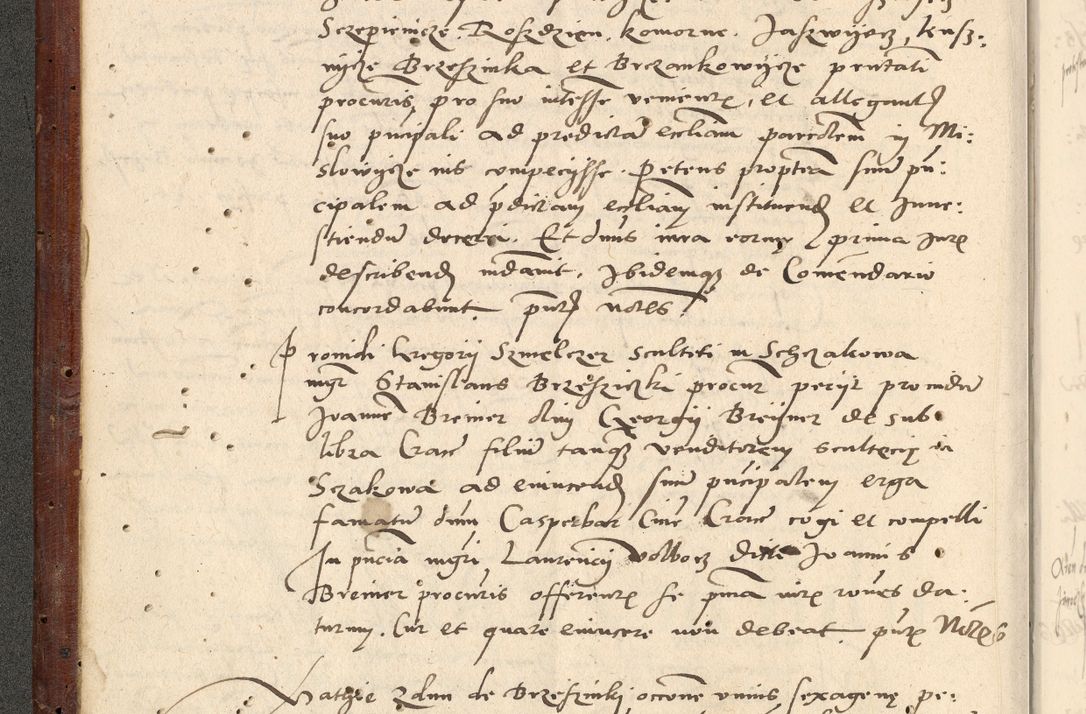 Zdjęcie nr 17 dla obiektu archiwalnego: Acta actorum causarum, sentenciarum et obligationum coram reverendo patre domino Paulo Crassowski Warscheviensi et Omnium Sanctorum preposito, canonico et officiali in spiritualibus generali Cracoviensi ad annum Domini millesimum quingentesimum quadragesimum primum, cuius indicio est quatuor decima, pontificatu (sic!) sanctissimi in Christo patris et domini nostri domini Pauli divina providencia pape tercii,, anno septimo, a die ac mense infrascriptis feliciter continuantur