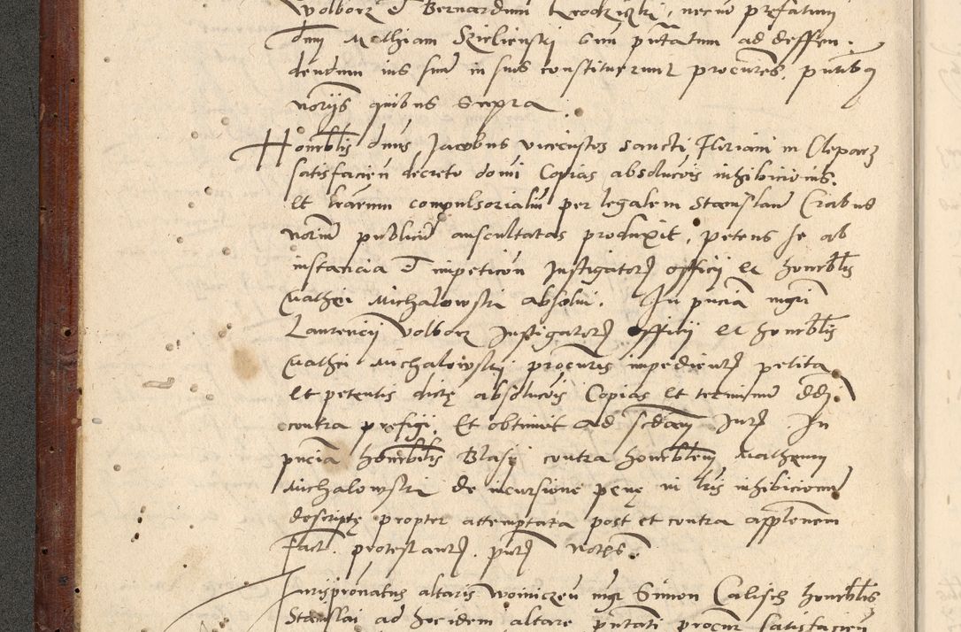 Zdjęcie nr 11 dla obiektu archiwalnego: Acta actorum causarum, sentenciarum et obligationum coram reverendo patre domino Paulo Crassowski Warscheviensi et Omnium Sanctorum preposito, canonico et officiali in spiritualibus generali Cracoviensi ad annum Domini millesimum quingentesimum quadragesimum primum, cuius indicio est quatuor decima, pontificatu (sic!) sanctissimi in Christo patris et domini nostri domini Pauli divina providencia pape tercii,, anno septimo, a die ac mense infrascriptis feliciter continuantur