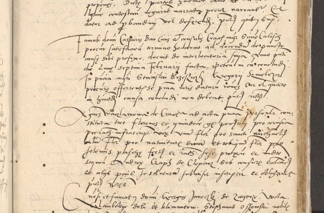 Zdjęcie nr 10 dla obiektu archiwalnego: Acta actorum causarum, sentenciarum et obligationum coram reverendo patre domino Paulo Crassowski Warscheviensi et Omnium Sanctorum preposito, canonico et officiali in spiritualibus generali Cracoviensi ad annum Domini millesimum quingentesimum quadragesimum primum, cuius indicio est quatuor decima, pontificatu (sic!) sanctissimi in Christo patris et domini nostri domini Pauli divina providencia pape tercii,, anno septimo, a die ac mense infrascriptis feliciter continuantur