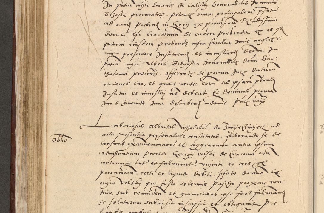 Zdjęcie nr 399 dla obiektu archiwalnego: Acta actorum causarum, sentenciarum et obligationum coram reverendo patre domino Paulo Crassowski Warscheviensi et Omnium Sanctorum preposito, canonico et officiali in spiritualibus generali Cracoviensi ad annum Domini millesimum quingentesimum quadragesimum primum, cuius indicio est quatuor decima, pontificatu (sic!) sanctissimi in Christo patris et domini nostri domini Pauli divina providencia pape tercii,, anno septimo, a die ac mense infrascriptis feliciter continuantur