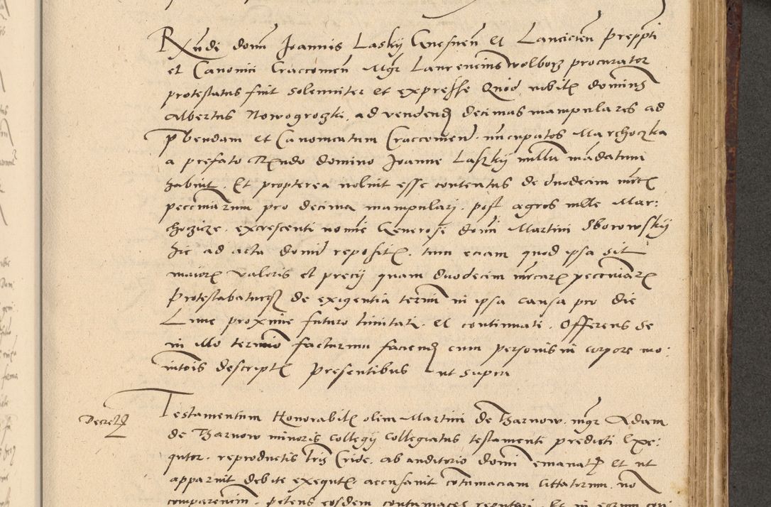 Zdjęcie nr 392 dla obiektu archiwalnego: Acta actorum causarum, sentenciarum et obligationum coram reverendo patre domino Paulo Crassowski Warscheviensi et Omnium Sanctorum preposito, canonico et officiali in spiritualibus generali Cracoviensi ad annum Domini millesimum quingentesimum quadragesimum primum, cuius indicio est quatuor decima, pontificatu (sic!) sanctissimi in Christo patris et domini nostri domini Pauli divina providencia pape tercii,, anno septimo, a die ac mense infrascriptis feliciter continuantur