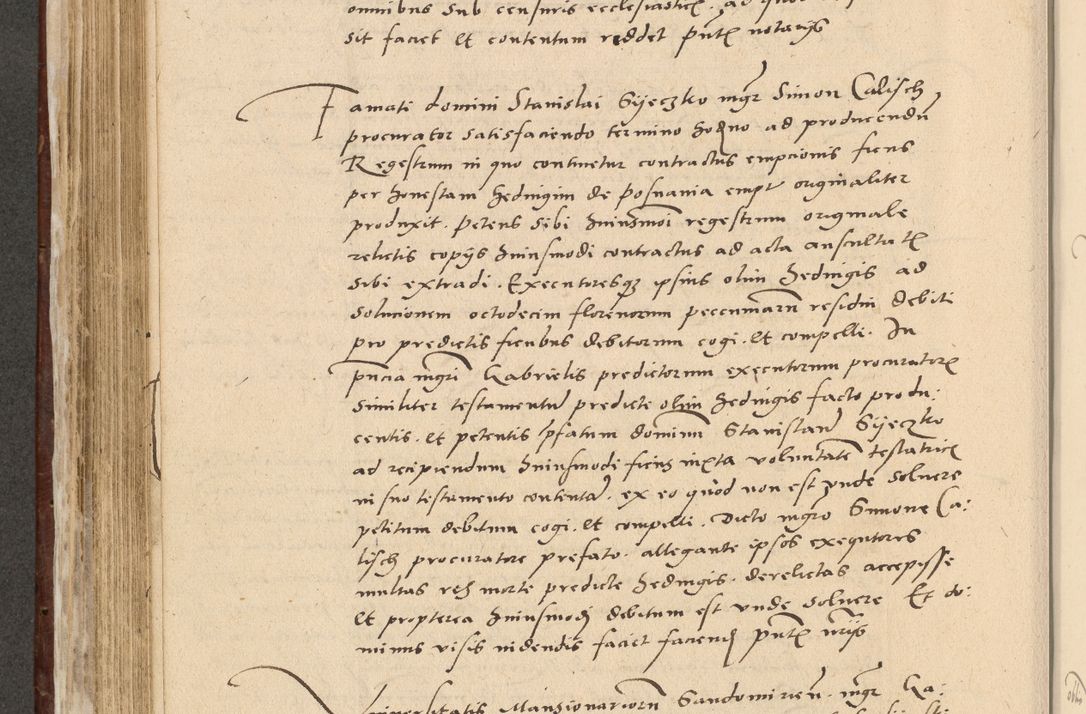 Zdjęcie nr 385 dla obiektu archiwalnego: Acta actorum causarum, sentenciarum et obligationum coram reverendo patre domino Paulo Crassowski Warscheviensi et Omnium Sanctorum preposito, canonico et officiali in spiritualibus generali Cracoviensi ad annum Domini millesimum quingentesimum quadragesimum primum, cuius indicio est quatuor decima, pontificatu (sic!) sanctissimi in Christo patris et domini nostri domini Pauli divina providencia pape tercii,, anno septimo, a die ac mense infrascriptis feliciter continuantur