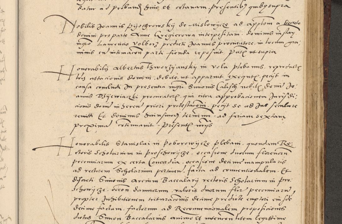 Zdjęcie nr 384 dla obiektu archiwalnego: Acta actorum causarum, sentenciarum et obligationum coram reverendo patre domino Paulo Crassowski Warscheviensi et Omnium Sanctorum preposito, canonico et officiali in spiritualibus generali Cracoviensi ad annum Domini millesimum quingentesimum quadragesimum primum, cuius indicio est quatuor decima, pontificatu (sic!) sanctissimi in Christo patris et domini nostri domini Pauli divina providencia pape tercii,, anno septimo, a die ac mense infrascriptis feliciter continuantur