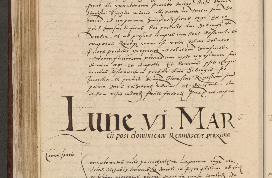 Zdjęcie nr 381 dla obiektu archiwalnego: Acta actorum causarum, sentenciarum et obligationum coram reverendo patre domino Paulo Crassowski Warscheviensi et Omnium Sanctorum preposito, canonico et officiali in spiritualibus generali Cracoviensi ad annum Domini millesimum quingentesimum quadragesimum primum, cuius indicio est quatuor decima, pontificatu (sic!) sanctissimi in Christo patris et domini nostri domini Pauli divina providencia pape tercii,, anno septimo, a die ac mense infrascriptis feliciter continuantur