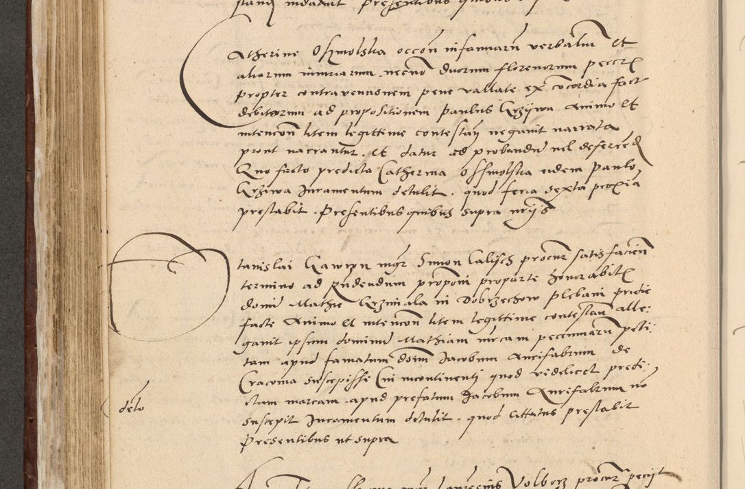 Zdjęcie nr 383 dla obiektu archiwalnego: Acta actorum causarum, sentenciarum et obligationum coram reverendo patre domino Paulo Crassowski Warscheviensi et Omnium Sanctorum preposito, canonico et officiali in spiritualibus generali Cracoviensi ad annum Domini millesimum quingentesimum quadragesimum primum, cuius indicio est quatuor decima, pontificatu (sic!) sanctissimi in Christo patris et domini nostri domini Pauli divina providencia pape tercii,, anno septimo, a die ac mense infrascriptis feliciter continuantur