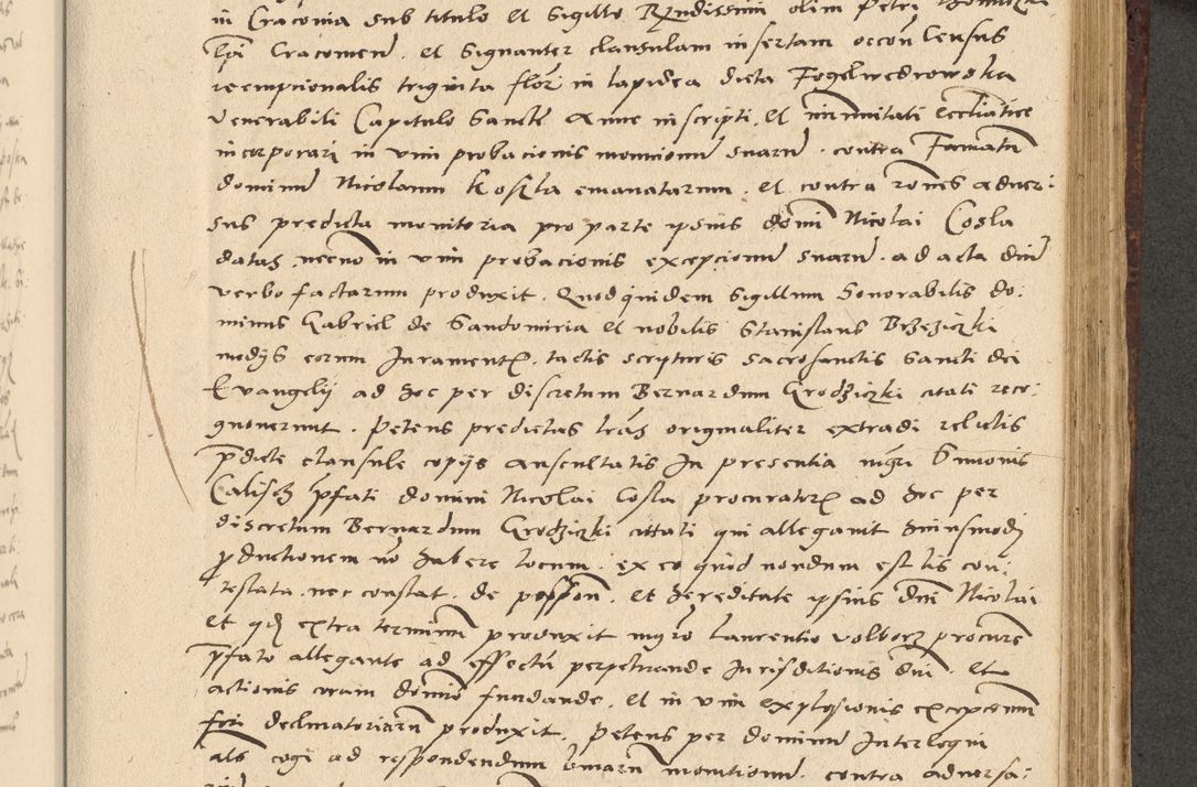 Zdjęcie nr 378 dla obiektu archiwalnego: Acta actorum causarum, sentenciarum et obligationum coram reverendo patre domino Paulo Crassowski Warscheviensi et Omnium Sanctorum preposito, canonico et officiali in spiritualibus generali Cracoviensi ad annum Domini millesimum quingentesimum quadragesimum primum, cuius indicio est quatuor decima, pontificatu (sic!) sanctissimi in Christo patris et domini nostri domini Pauli divina providencia pape tercii,, anno septimo, a die ac mense infrascriptis feliciter continuantur