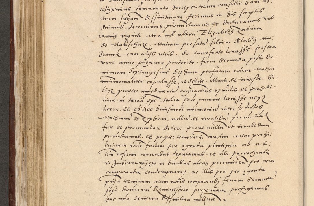 Zdjęcie nr 377 dla obiektu archiwalnego: Acta actorum causarum, sentenciarum et obligationum coram reverendo patre domino Paulo Crassowski Warscheviensi et Omnium Sanctorum preposito, canonico et officiali in spiritualibus generali Cracoviensi ad annum Domini millesimum quingentesimum quadragesimum primum, cuius indicio est quatuor decima, pontificatu (sic!) sanctissimi in Christo patris et domini nostri domini Pauli divina providencia pape tercii,, anno septimo, a die ac mense infrascriptis feliciter continuantur