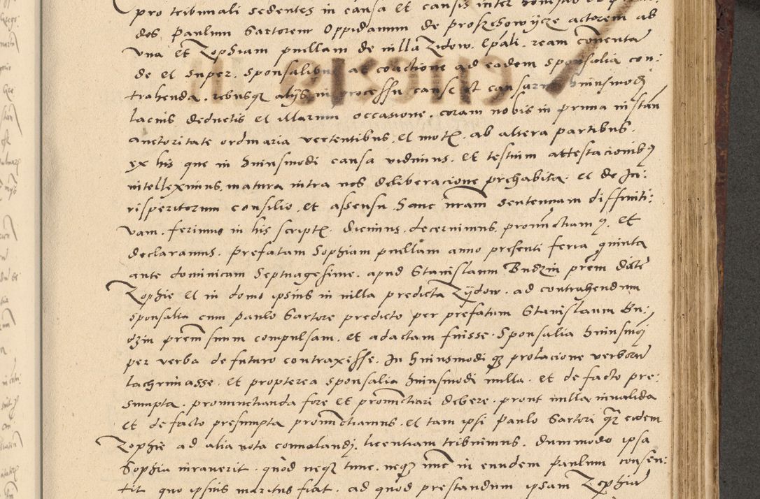 Zdjęcie nr 374 dla obiektu archiwalnego: Acta actorum causarum, sentenciarum et obligationum coram reverendo patre domino Paulo Crassowski Warscheviensi et Omnium Sanctorum preposito, canonico et officiali in spiritualibus generali Cracoviensi ad annum Domini millesimum quingentesimum quadragesimum primum, cuius indicio est quatuor decima, pontificatu (sic!) sanctissimi in Christo patris et domini nostri domini Pauli divina providencia pape tercii,, anno septimo, a die ac mense infrascriptis feliciter continuantur