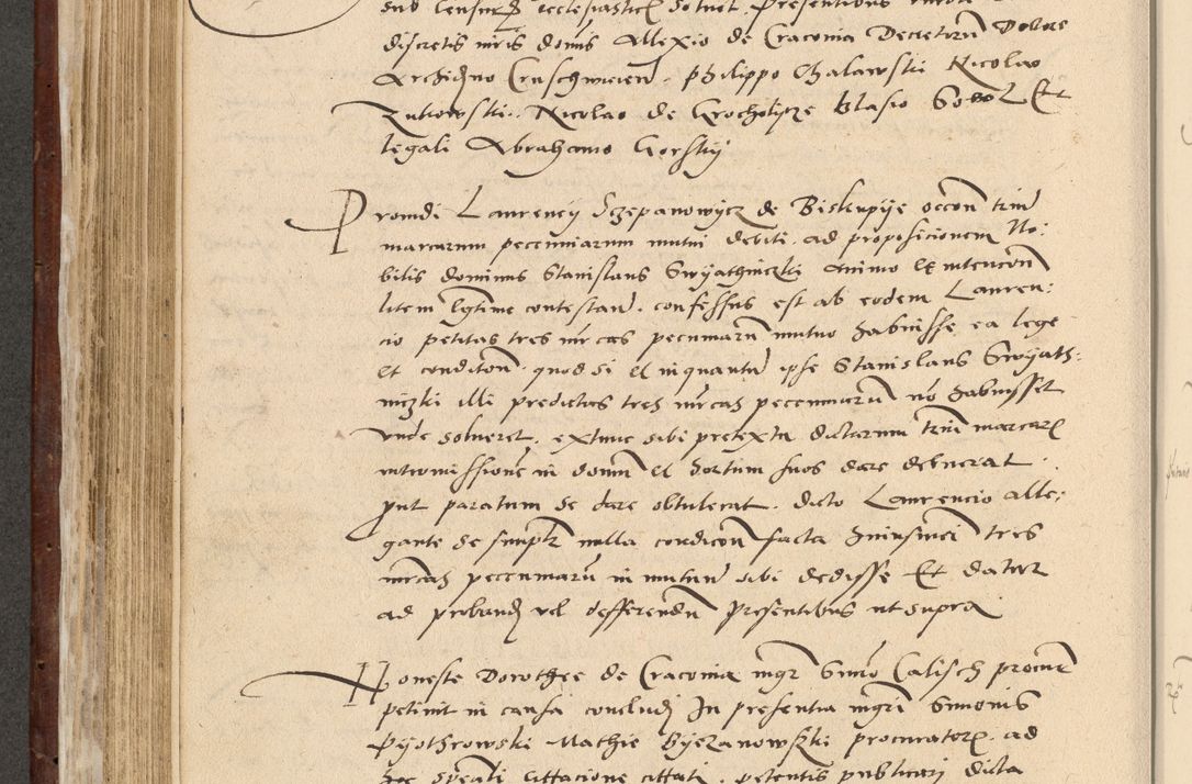 Zdjęcie nr 371 dla obiektu archiwalnego: Acta actorum causarum, sentenciarum et obligationum coram reverendo patre domino Paulo Crassowski Warscheviensi et Omnium Sanctorum preposito, canonico et officiali in spiritualibus generali Cracoviensi ad annum Domini millesimum quingentesimum quadragesimum primum, cuius indicio est quatuor decima, pontificatu (sic!) sanctissimi in Christo patris et domini nostri domini Pauli divina providencia pape tercii,, anno septimo, a die ac mense infrascriptis feliciter continuantur
