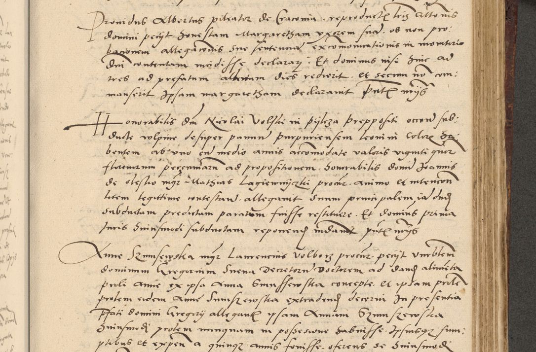 Zdjęcie nr 368 dla obiektu archiwalnego: Acta actorum causarum, sentenciarum et obligationum coram reverendo patre domino Paulo Crassowski Warscheviensi et Omnium Sanctorum preposito, canonico et officiali in spiritualibus generali Cracoviensi ad annum Domini millesimum quingentesimum quadragesimum primum, cuius indicio est quatuor decima, pontificatu (sic!) sanctissimi in Christo patris et domini nostri domini Pauli divina providencia pape tercii,, anno septimo, a die ac mense infrascriptis feliciter continuantur