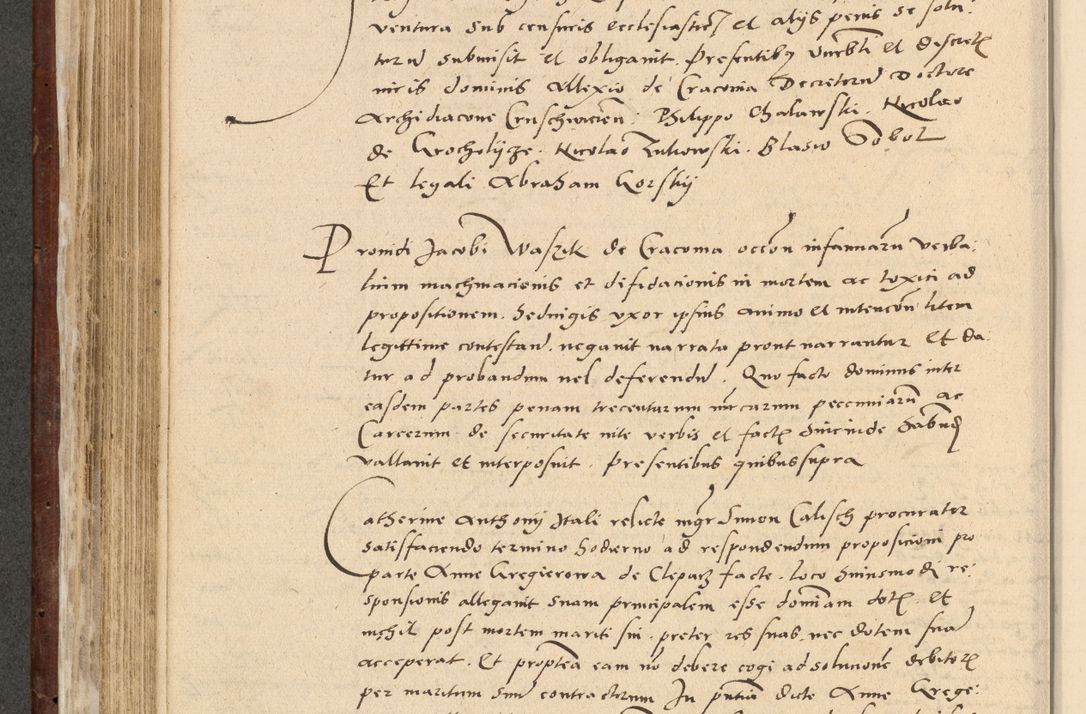 Zdjęcie nr 359 dla obiektu archiwalnego: Acta actorum causarum, sentenciarum et obligationum coram reverendo patre domino Paulo Crassowski Warscheviensi et Omnium Sanctorum preposito, canonico et officiali in spiritualibus generali Cracoviensi ad annum Domini millesimum quingentesimum quadragesimum primum, cuius indicio est quatuor decima, pontificatu (sic!) sanctissimi in Christo patris et domini nostri domini Pauli divina providencia pape tercii,, anno septimo, a die ac mense infrascriptis feliciter continuantur