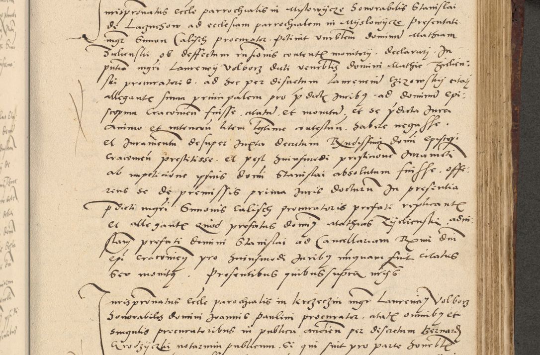 Zdjęcie nr 356 dla obiektu archiwalnego: Acta actorum causarum, sentenciarum et obligationum coram reverendo patre domino Paulo Crassowski Warscheviensi et Omnium Sanctorum preposito, canonico et officiali in spiritualibus generali Cracoviensi ad annum Domini millesimum quingentesimum quadragesimum primum, cuius indicio est quatuor decima, pontificatu (sic!) sanctissimi in Christo patris et domini nostri domini Pauli divina providencia pape tercii,, anno septimo, a die ac mense infrascriptis feliciter continuantur