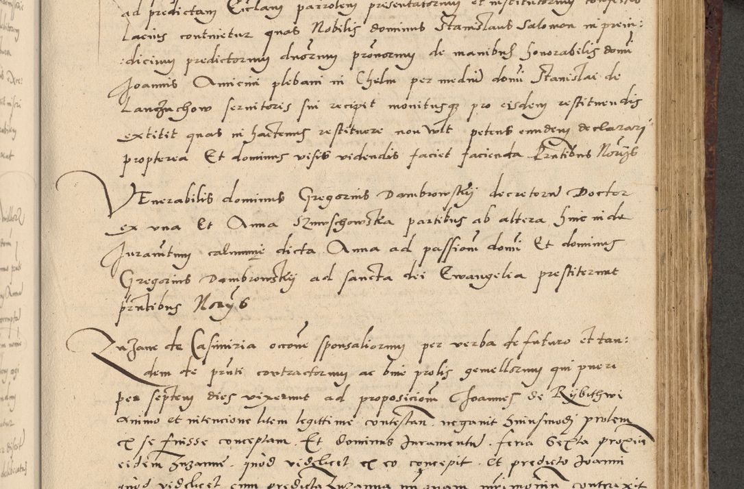 Zdjęcie nr 352 dla obiektu archiwalnego: Acta actorum causarum, sentenciarum et obligationum coram reverendo patre domino Paulo Crassowski Warscheviensi et Omnium Sanctorum preposito, canonico et officiali in spiritualibus generali Cracoviensi ad annum Domini millesimum quingentesimum quadragesimum primum, cuius indicio est quatuor decima, pontificatu (sic!) sanctissimi in Christo patris et domini nostri domini Pauli divina providencia pape tercii,, anno septimo, a die ac mense infrascriptis feliciter continuantur