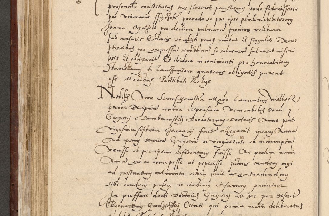 Zdjęcie nr 351 dla obiektu archiwalnego: Acta actorum causarum, sentenciarum et obligationum coram reverendo patre domino Paulo Crassowski Warscheviensi et Omnium Sanctorum preposito, canonico et officiali in spiritualibus generali Cracoviensi ad annum Domini millesimum quingentesimum quadragesimum primum, cuius indicio est quatuor decima, pontificatu (sic!) sanctissimi in Christo patris et domini nostri domini Pauli divina providencia pape tercii,, anno septimo, a die ac mense infrascriptis feliciter continuantur
