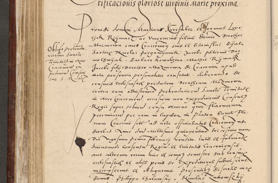 Zdjęcie nr 339 dla obiektu archiwalnego: Acta actorum causarum, sentenciarum et obligationum coram reverendo patre domino Paulo Crassowski Warscheviensi et Omnium Sanctorum preposito, canonico et officiali in spiritualibus generali Cracoviensi ad annum Domini millesimum quingentesimum quadragesimum primum, cuius indicio est quatuor decima, pontificatu (sic!) sanctissimi in Christo patris et domini nostri domini Pauli divina providencia pape tercii,, anno septimo, a die ac mense infrascriptis feliciter continuantur