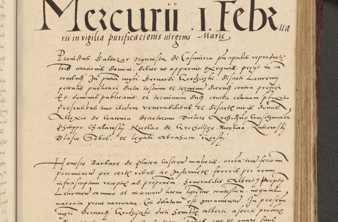 Zdjęcie nr 332 dla obiektu archiwalnego: Acta actorum causarum, sentenciarum et obligationum coram reverendo patre domino Paulo Crassowski Warscheviensi et Omnium Sanctorum preposito, canonico et officiali in spiritualibus generali Cracoviensi ad annum Domini millesimum quingentesimum quadragesimum primum, cuius indicio est quatuor decima, pontificatu (sic!) sanctissimi in Christo patris et domini nostri domini Pauli divina providencia pape tercii,, anno septimo, a die ac mense infrascriptis feliciter continuantur