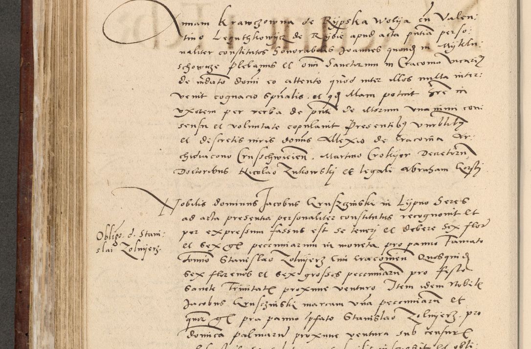 Zdjęcie nr 333 dla obiektu archiwalnego: Acta actorum causarum, sentenciarum et obligationum coram reverendo patre domino Paulo Crassowski Warscheviensi et Omnium Sanctorum preposito, canonico et officiali in spiritualibus generali Cracoviensi ad annum Domini millesimum quingentesimum quadragesimum primum, cuius indicio est quatuor decima, pontificatu (sic!) sanctissimi in Christo patris et domini nostri domini Pauli divina providencia pape tercii,, anno septimo, a die ac mense infrascriptis feliciter continuantur