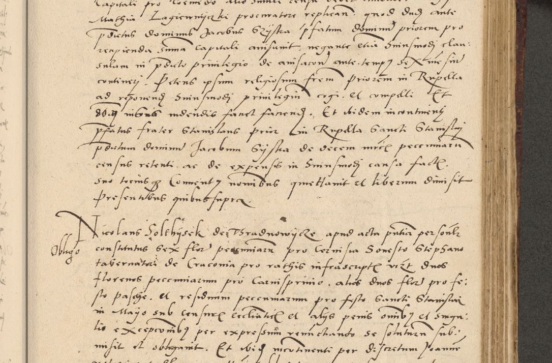 Zdjęcie nr 322 dla obiektu archiwalnego: Acta actorum causarum, sentenciarum et obligationum coram reverendo patre domino Paulo Crassowski Warscheviensi et Omnium Sanctorum preposito, canonico et officiali in spiritualibus generali Cracoviensi ad annum Domini millesimum quingentesimum quadragesimum primum, cuius indicio est quatuor decima, pontificatu (sic!) sanctissimi in Christo patris et domini nostri domini Pauli divina providencia pape tercii,, anno septimo, a die ac mense infrascriptis feliciter continuantur