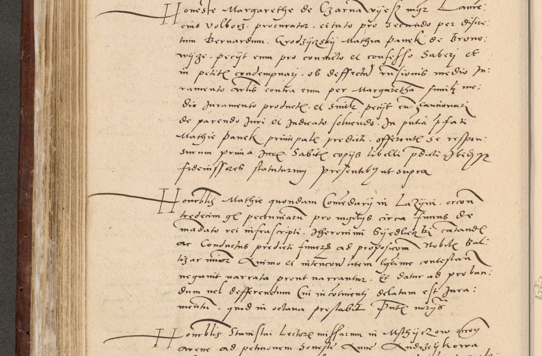 Zdjęcie nr 323 dla obiektu archiwalnego: Acta actorum causarum, sentenciarum et obligationum coram reverendo patre domino Paulo Crassowski Warscheviensi et Omnium Sanctorum preposito, canonico et officiali in spiritualibus generali Cracoviensi ad annum Domini millesimum quingentesimum quadragesimum primum, cuius indicio est quatuor decima, pontificatu (sic!) sanctissimi in Christo patris et domini nostri domini Pauli divina providencia pape tercii,, anno septimo, a die ac mense infrascriptis feliciter continuantur
