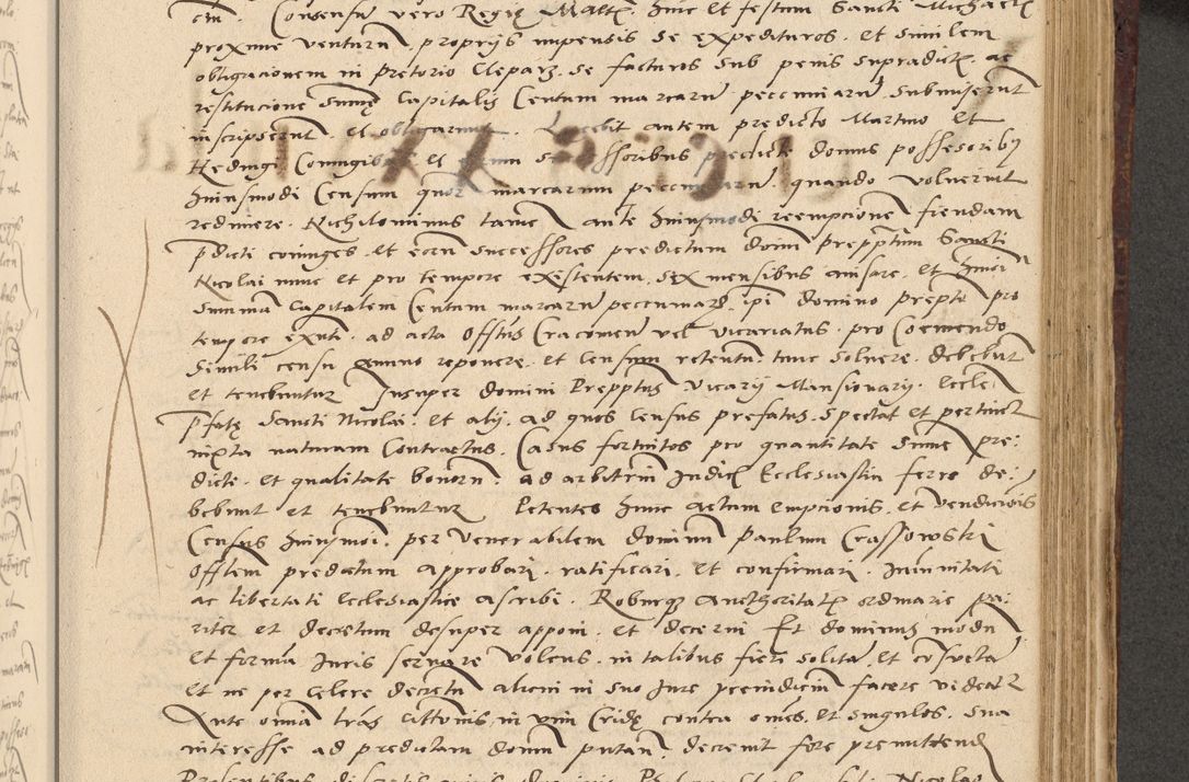 Zdjęcie nr 318 dla obiektu archiwalnego: Acta actorum causarum, sentenciarum et obligationum coram reverendo patre domino Paulo Crassowski Warscheviensi et Omnium Sanctorum preposito, canonico et officiali in spiritualibus generali Cracoviensi ad annum Domini millesimum quingentesimum quadragesimum primum, cuius indicio est quatuor decima, pontificatu (sic!) sanctissimi in Christo patris et domini nostri domini Pauli divina providencia pape tercii,, anno septimo, a die ac mense infrascriptis feliciter continuantur