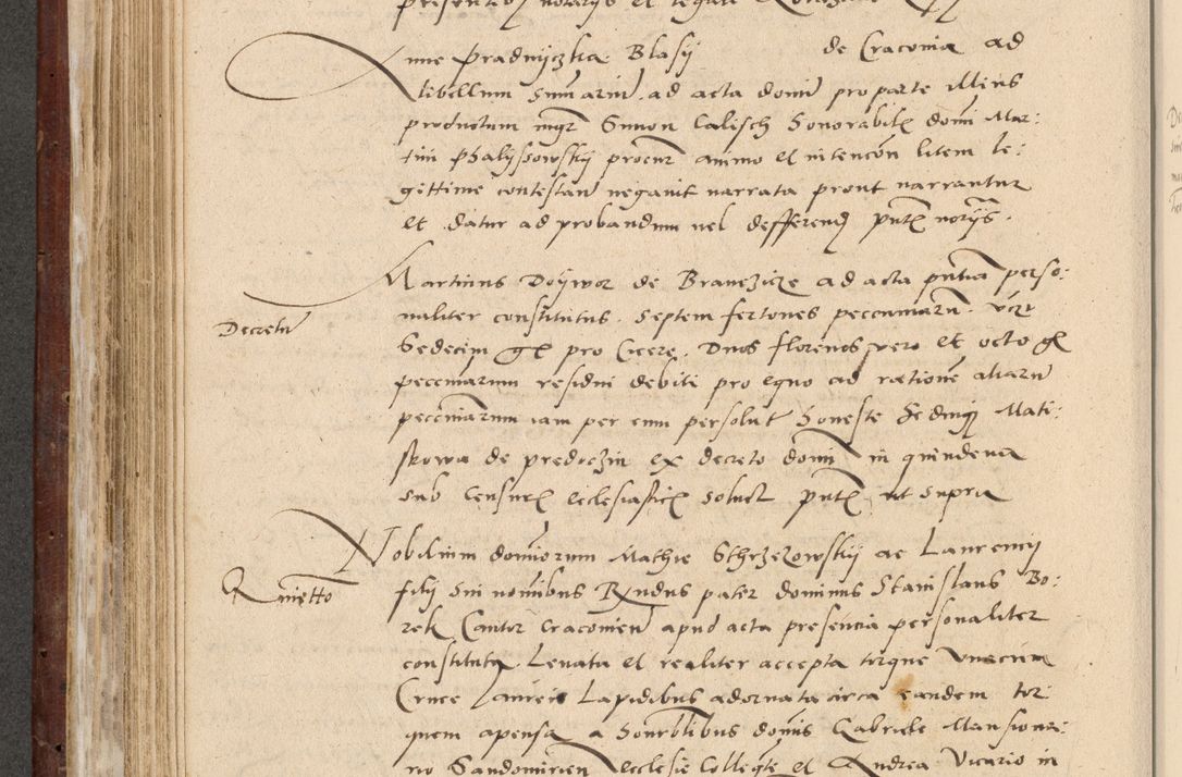 Zdjęcie nr 313 dla obiektu archiwalnego: Acta actorum causarum, sentenciarum et obligationum coram reverendo patre domino Paulo Crassowski Warscheviensi et Omnium Sanctorum preposito, canonico et officiali in spiritualibus generali Cracoviensi ad annum Domini millesimum quingentesimum quadragesimum primum, cuius indicio est quatuor decima, pontificatu (sic!) sanctissimi in Christo patris et domini nostri domini Pauli divina providencia pape tercii,, anno septimo, a die ac mense infrascriptis feliciter continuantur