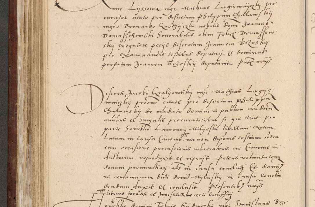 Zdjęcie nr 309 dla obiektu archiwalnego: Acta actorum causarum, sentenciarum et obligationum coram reverendo patre domino Paulo Crassowski Warscheviensi et Omnium Sanctorum preposito, canonico et officiali in spiritualibus generali Cracoviensi ad annum Domini millesimum quingentesimum quadragesimum primum, cuius indicio est quatuor decima, pontificatu (sic!) sanctissimi in Christo patris et domini nostri domini Pauli divina providencia pape tercii,, anno septimo, a die ac mense infrascriptis feliciter continuantur