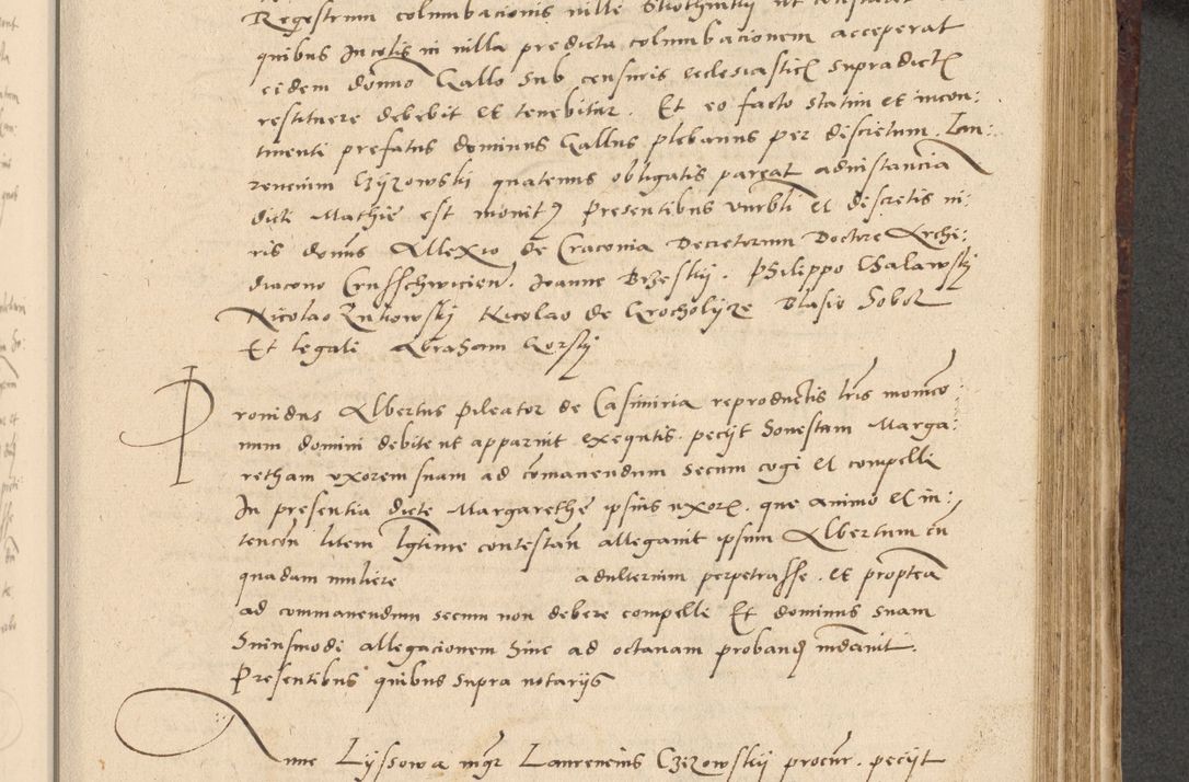 Zdjęcie nr 306 dla obiektu archiwalnego: Acta actorum causarum, sentenciarum et obligationum coram reverendo patre domino Paulo Crassowski Warscheviensi et Omnium Sanctorum preposito, canonico et officiali in spiritualibus generali Cracoviensi ad annum Domini millesimum quingentesimum quadragesimum primum, cuius indicio est quatuor decima, pontificatu (sic!) sanctissimi in Christo patris et domini nostri domini Pauli divina providencia pape tercii,, anno septimo, a die ac mense infrascriptis feliciter continuantur