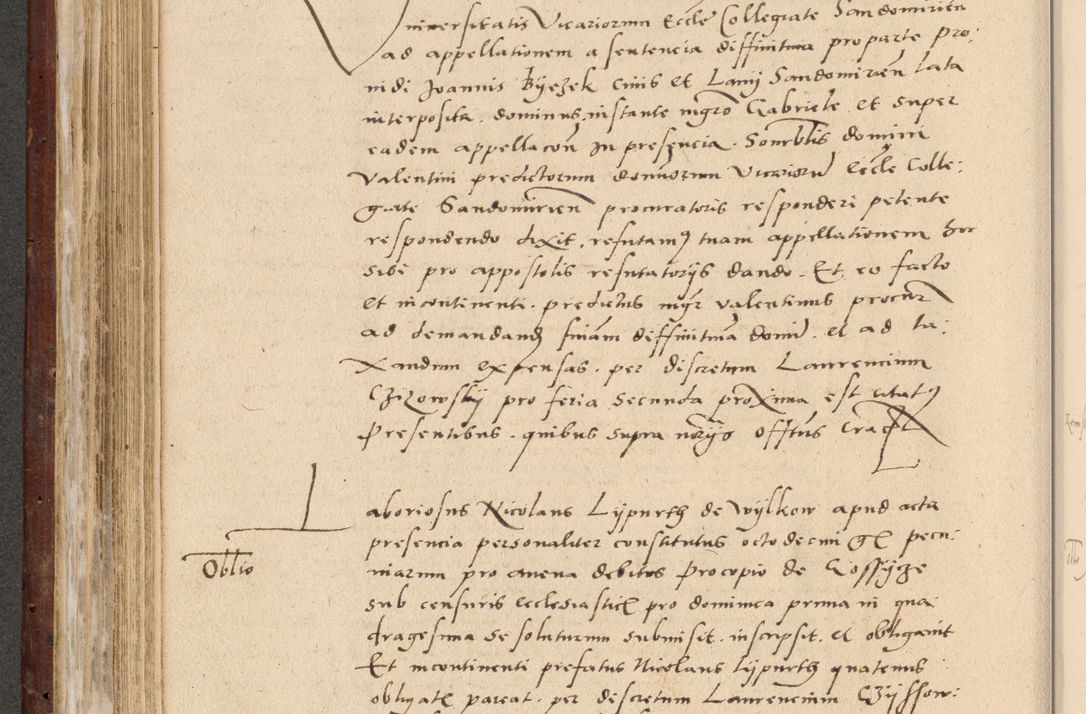 Zdjęcie nr 303 dla obiektu archiwalnego: Acta actorum causarum, sentenciarum et obligationum coram reverendo patre domino Paulo Crassowski Warscheviensi et Omnium Sanctorum preposito, canonico et officiali in spiritualibus generali Cracoviensi ad annum Domini millesimum quingentesimum quadragesimum primum, cuius indicio est quatuor decima, pontificatu (sic!) sanctissimi in Christo patris et domini nostri domini Pauli divina providencia pape tercii,, anno septimo, a die ac mense infrascriptis feliciter continuantur