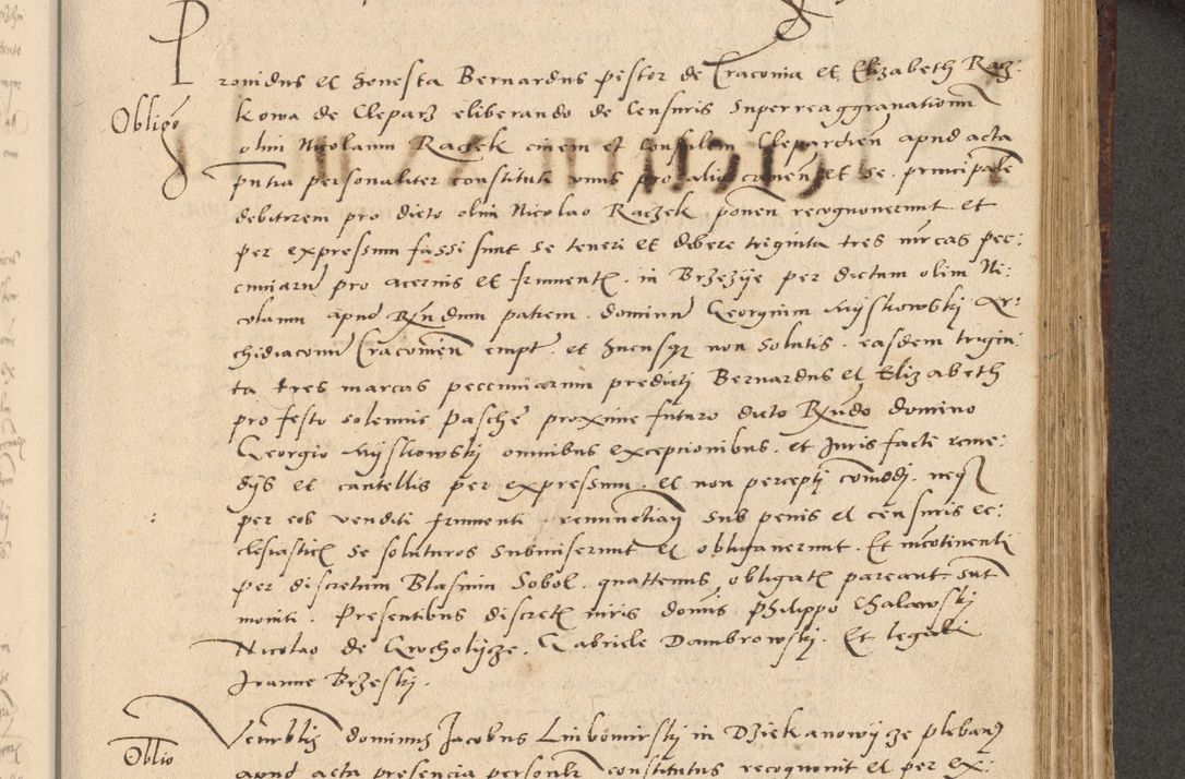 Zdjęcie nr 300 dla obiektu archiwalnego: Acta actorum causarum, sentenciarum et obligationum coram reverendo patre domino Paulo Crassowski Warscheviensi et Omnium Sanctorum preposito, canonico et officiali in spiritualibus generali Cracoviensi ad annum Domini millesimum quingentesimum quadragesimum primum, cuius indicio est quatuor decima, pontificatu (sic!) sanctissimi in Christo patris et domini nostri domini Pauli divina providencia pape tercii,, anno septimo, a die ac mense infrascriptis feliciter continuantur