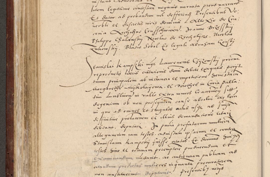 Zdjęcie nr 297 dla obiektu archiwalnego: Acta actorum causarum, sentenciarum et obligationum coram reverendo patre domino Paulo Crassowski Warscheviensi et Omnium Sanctorum preposito, canonico et officiali in spiritualibus generali Cracoviensi ad annum Domini millesimum quingentesimum quadragesimum primum, cuius indicio est quatuor decima, pontificatu (sic!) sanctissimi in Christo patris et domini nostri domini Pauli divina providencia pape tercii,, anno septimo, a die ac mense infrascriptis feliciter continuantur