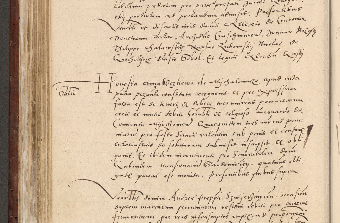 Zdjęcie nr 291 dla obiektu archiwalnego: Acta actorum causarum, sentenciarum et obligationum coram reverendo patre domino Paulo Crassowski Warscheviensi et Omnium Sanctorum preposito, canonico et officiali in spiritualibus generali Cracoviensi ad annum Domini millesimum quingentesimum quadragesimum primum, cuius indicio est quatuor decima, pontificatu (sic!) sanctissimi in Christo patris et domini nostri domini Pauli divina providencia pape tercii,, anno septimo, a die ac mense infrascriptis feliciter continuantur