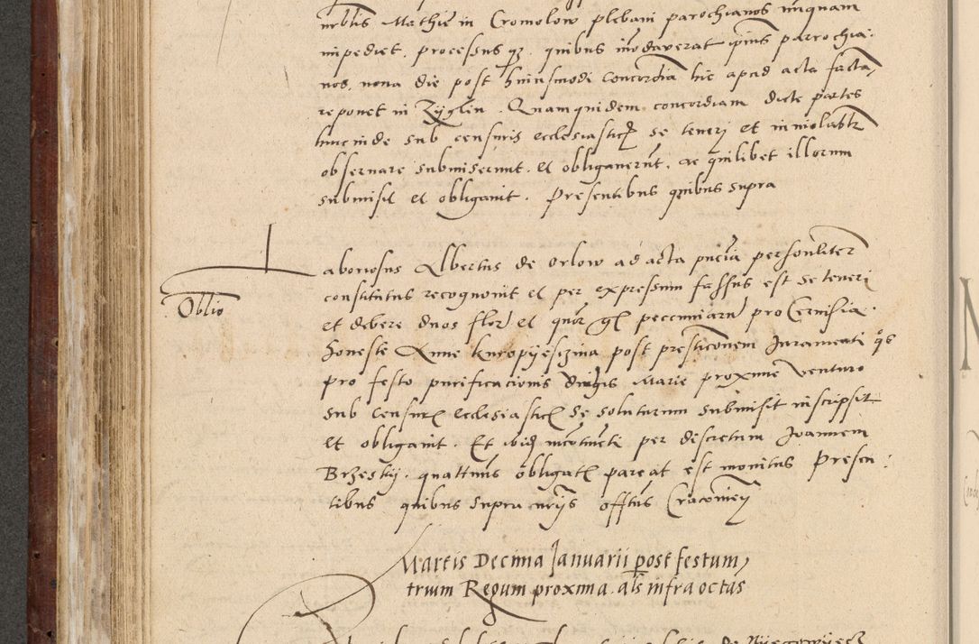 Zdjęcie nr 281 dla obiektu archiwalnego: Acta actorum causarum, sentenciarum et obligationum coram reverendo patre domino Paulo Crassowski Warscheviensi et Omnium Sanctorum preposito, canonico et officiali in spiritualibus generali Cracoviensi ad annum Domini millesimum quingentesimum quadragesimum primum, cuius indicio est quatuor decima, pontificatu (sic!) sanctissimi in Christo patris et domini nostri domini Pauli divina providencia pape tercii,, anno septimo, a die ac mense infrascriptis feliciter continuantur