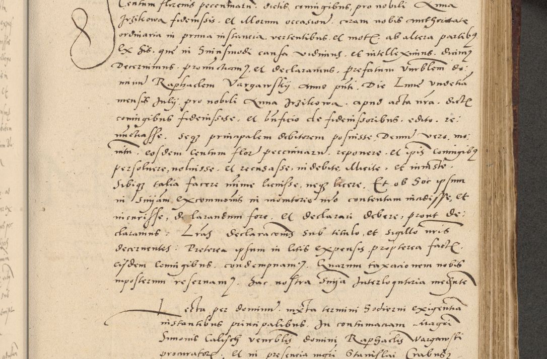 Zdjęcie nr 280 dla obiektu archiwalnego: Acta actorum causarum, sentenciarum et obligationum coram reverendo patre domino Paulo Crassowski Warscheviensi et Omnium Sanctorum preposito, canonico et officiali in spiritualibus generali Cracoviensi ad annum Domini millesimum quingentesimum quadragesimum primum, cuius indicio est quatuor decima, pontificatu (sic!) sanctissimi in Christo patris et domini nostri domini Pauli divina providencia pape tercii,, anno septimo, a die ac mense infrascriptis feliciter continuantur