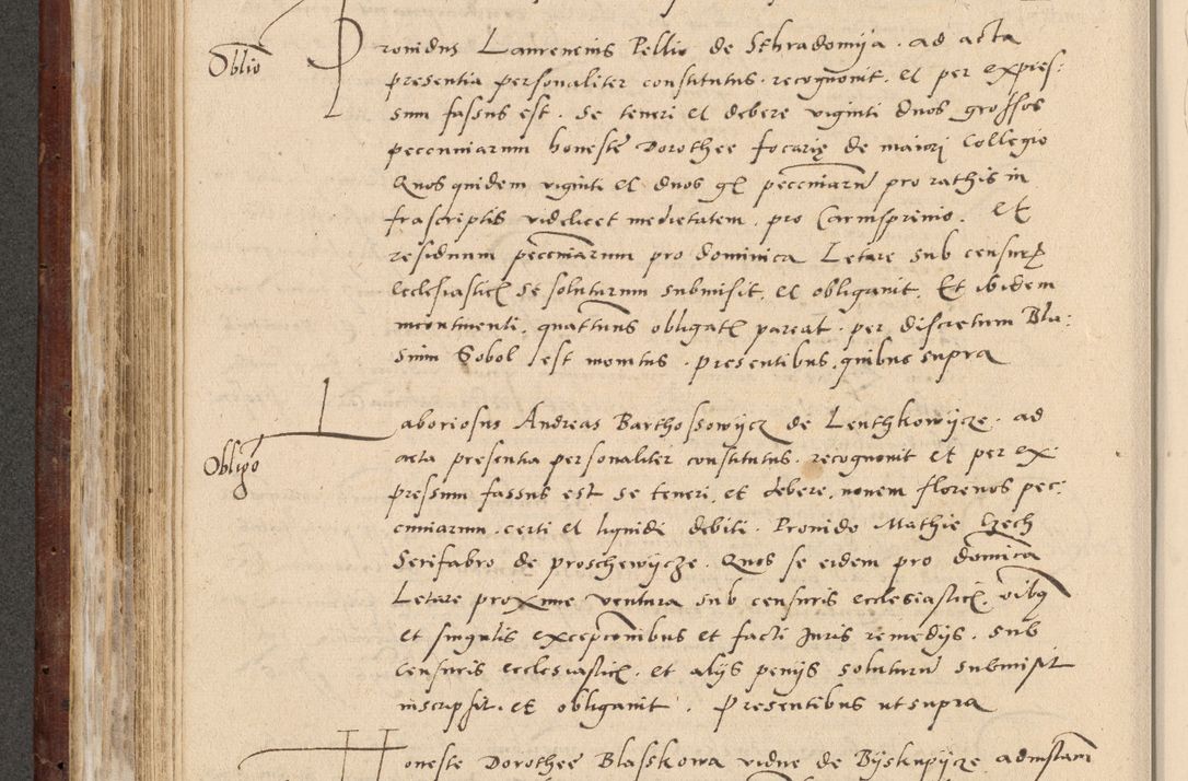 Zdjęcie nr 279 dla obiektu archiwalnego: Acta actorum causarum, sentenciarum et obligationum coram reverendo patre domino Paulo Crassowski Warscheviensi et Omnium Sanctorum preposito, canonico et officiali in spiritualibus generali Cracoviensi ad annum Domini millesimum quingentesimum quadragesimum primum, cuius indicio est quatuor decima, pontificatu (sic!) sanctissimi in Christo patris et domini nostri domini Pauli divina providencia pape tercii,, anno septimo, a die ac mense infrascriptis feliciter continuantur