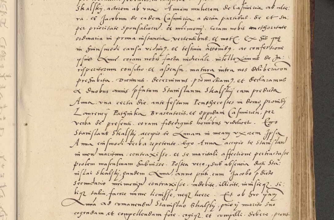 Zdjęcie nr 264 dla obiektu archiwalnego: Acta actorum causarum, sentenciarum et obligationum coram reverendo patre domino Paulo Crassowski Warscheviensi et Omnium Sanctorum preposito, canonico et officiali in spiritualibus generali Cracoviensi ad annum Domini millesimum quingentesimum quadragesimum primum, cuius indicio est quatuor decima, pontificatu (sic!) sanctissimi in Christo patris et domini nostri domini Pauli divina providencia pape tercii,, anno septimo, a die ac mense infrascriptis feliciter continuantur