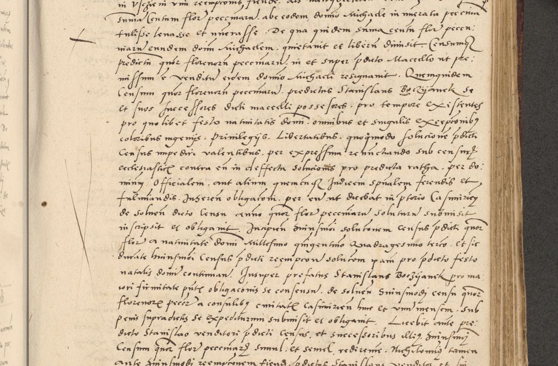 Zdjęcie nr 260 dla obiektu archiwalnego: Acta actorum causarum, sentenciarum et obligationum coram reverendo patre domino Paulo Crassowski Warscheviensi et Omnium Sanctorum preposito, canonico et officiali in spiritualibus generali Cracoviensi ad annum Domini millesimum quingentesimum quadragesimum primum, cuius indicio est quatuor decima, pontificatu (sic!) sanctissimi in Christo patris et domini nostri domini Pauli divina providencia pape tercii,, anno septimo, a die ac mense infrascriptis feliciter continuantur