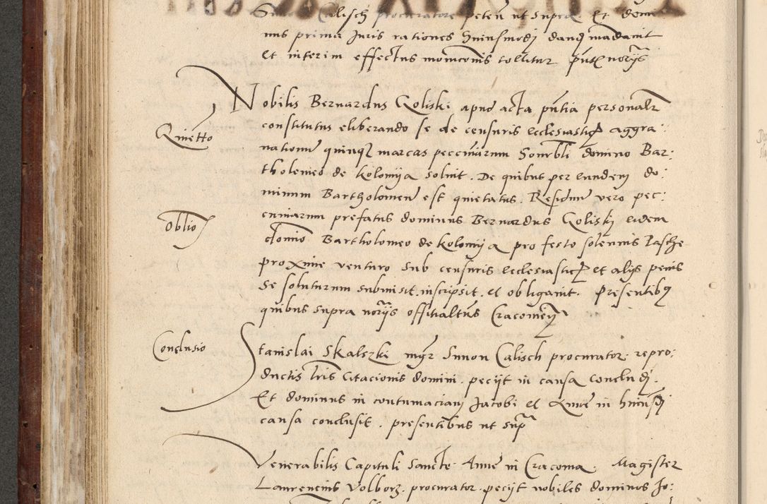 Zdjęcie nr 253 dla obiektu archiwalnego: Acta actorum causarum, sentenciarum et obligationum coram reverendo patre domino Paulo Crassowski Warscheviensi et Omnium Sanctorum preposito, canonico et officiali in spiritualibus generali Cracoviensi ad annum Domini millesimum quingentesimum quadragesimum primum, cuius indicio est quatuor decima, pontificatu (sic!) sanctissimi in Christo patris et domini nostri domini Pauli divina providencia pape tercii,, anno septimo, a die ac mense infrascriptis feliciter continuantur