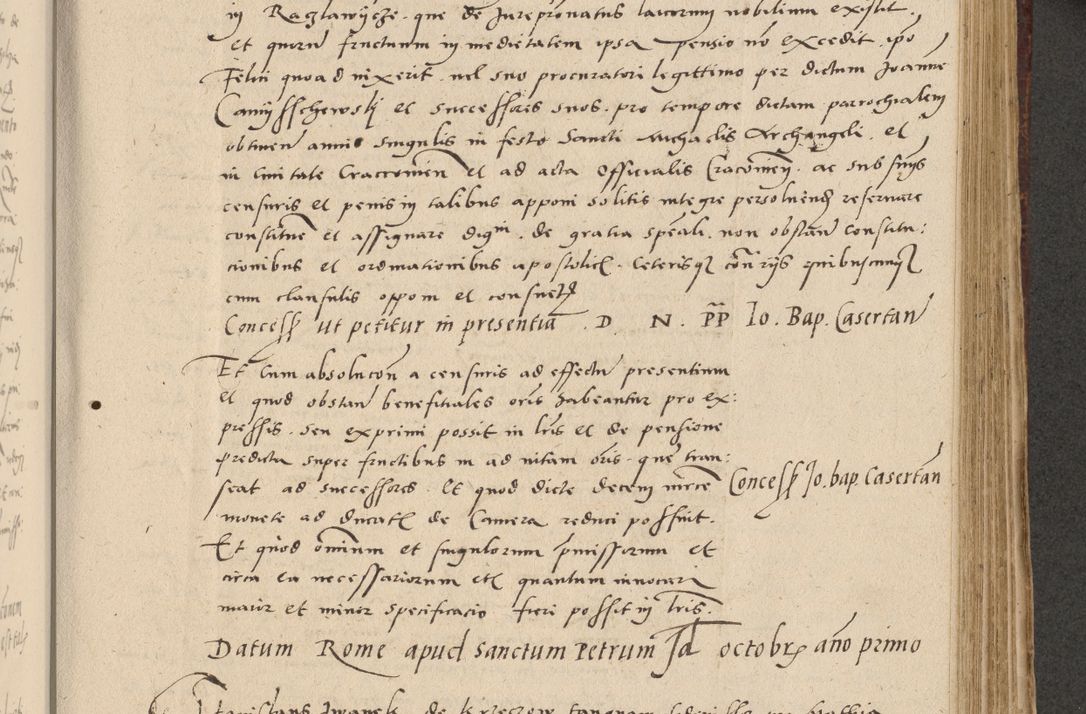 Zdjęcie nr 242 dla obiektu archiwalnego: Acta actorum causarum, sentenciarum et obligationum coram reverendo patre domino Paulo Crassowski Warscheviensi et Omnium Sanctorum preposito, canonico et officiali in spiritualibus generali Cracoviensi ad annum Domini millesimum quingentesimum quadragesimum primum, cuius indicio est quatuor decima, pontificatu (sic!) sanctissimi in Christo patris et domini nostri domini Pauli divina providencia pape tercii,, anno septimo, a die ac mense infrascriptis feliciter continuantur