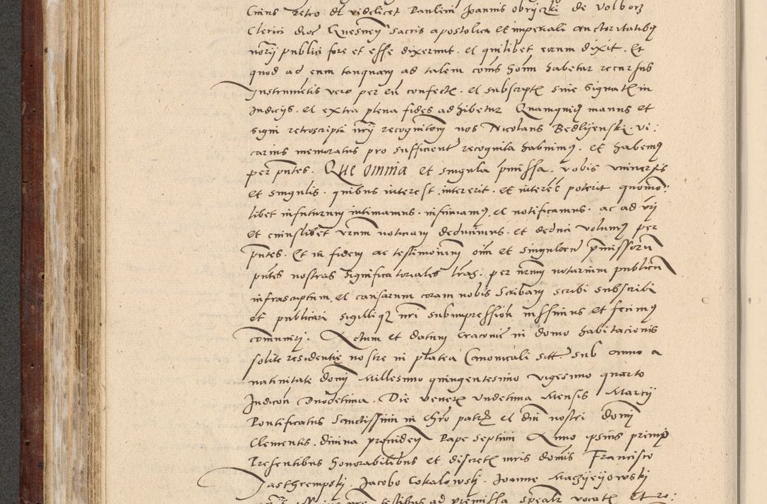 Zdjęcie nr 239 dla obiektu archiwalnego: Acta actorum causarum, sentenciarum et obligationum coram reverendo patre domino Paulo Crassowski Warscheviensi et Omnium Sanctorum preposito, canonico et officiali in spiritualibus generali Cracoviensi ad annum Domini millesimum quingentesimum quadragesimum primum, cuius indicio est quatuor decima, pontificatu (sic!) sanctissimi in Christo patris et domini nostri domini Pauli divina providencia pape tercii,, anno septimo, a die ac mense infrascriptis feliciter continuantur